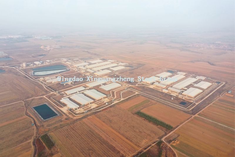 edificio agr&iacute;cola de metal