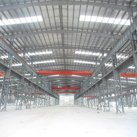 Estructura de acero galvanizado Edificio Material de almacén de servicio pesado