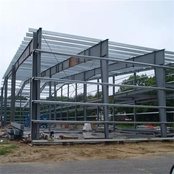 Edificio de hangar de almacén de cobertizo de aviones con estructura de acero prefabricado