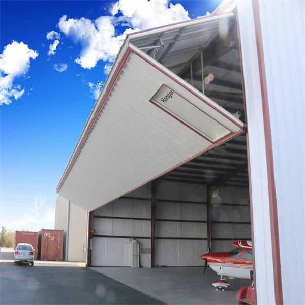 Hangar de acero para garaje de aviones con estructura de acero prediseñada modular de gran oferta