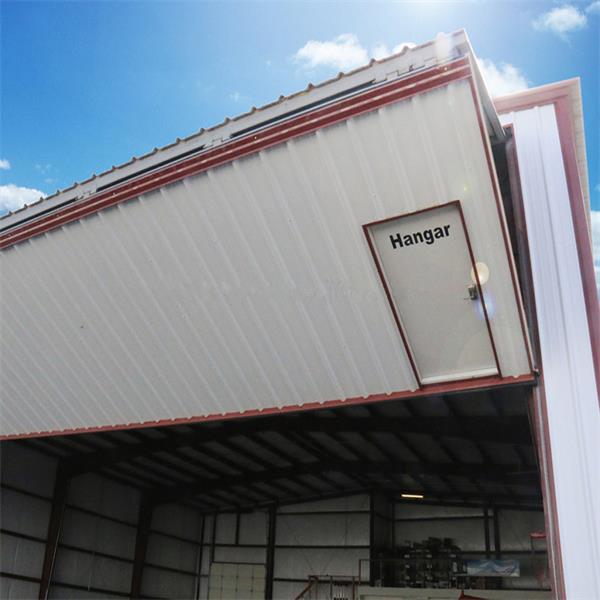 Hangar de acero para garaje de aviones con estructura de acero prediseñada modular de gran oferta