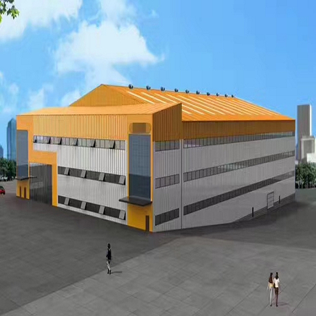 Construcción de acero de construcción personalizada de gran amplio edificio de almacén de acero