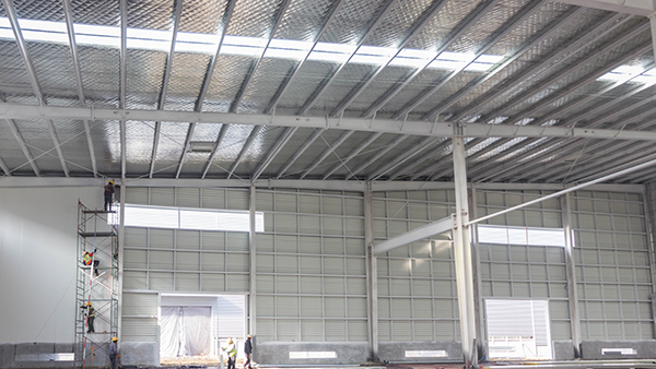 China Venta caliente Hot Engineered Metal Structural Warehouse Building
