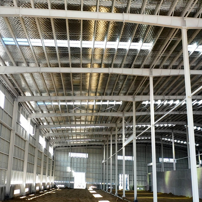 Cobertizo de fábrica de estructura de acero de acero de alta calidad