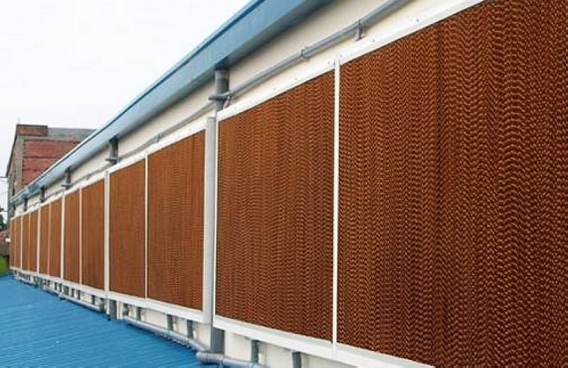 Granja de estructura de acero