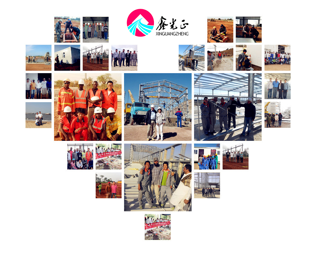 Fabricante de estructura de acero de China