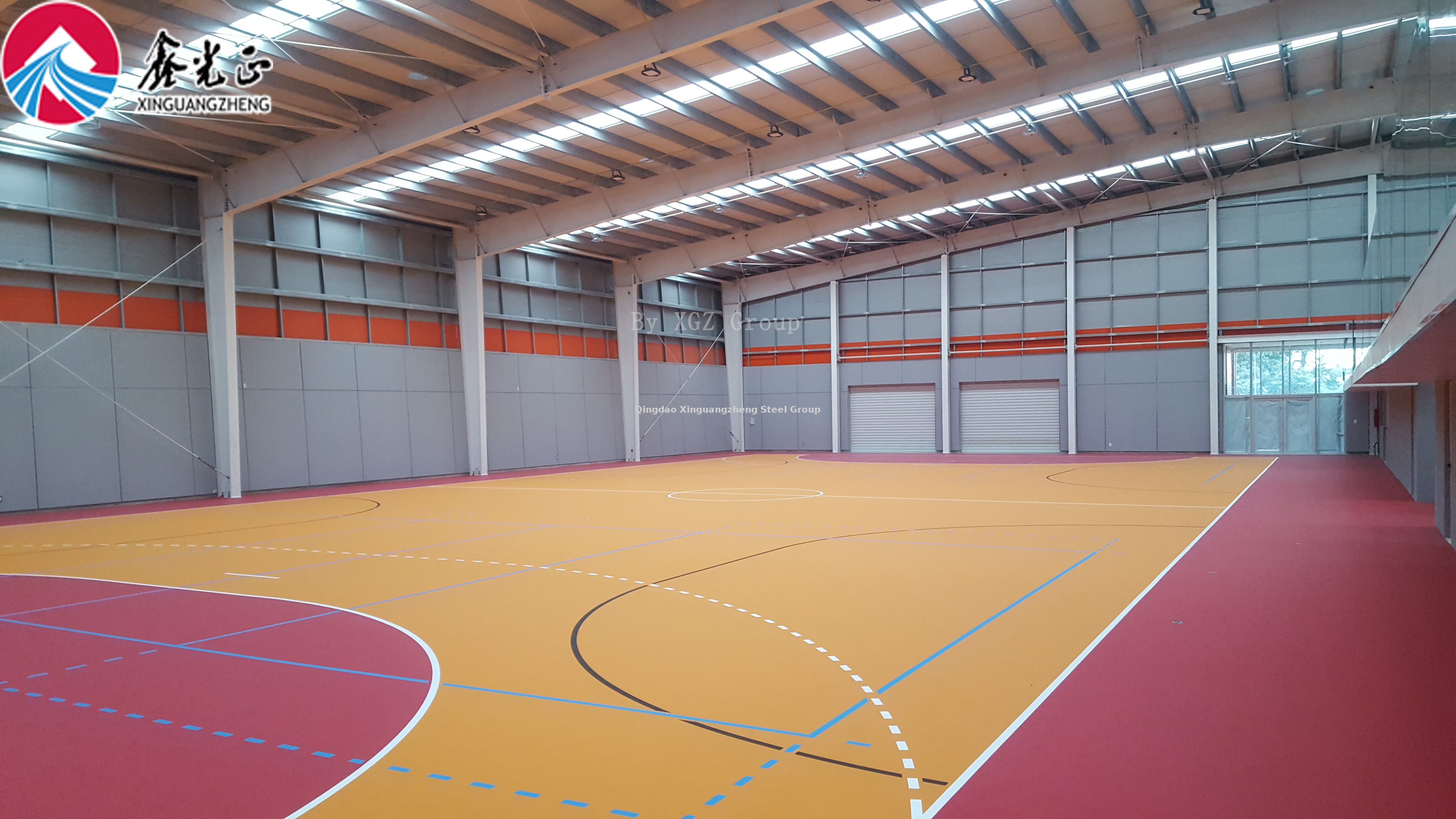 Gimnasio de estructura de acero