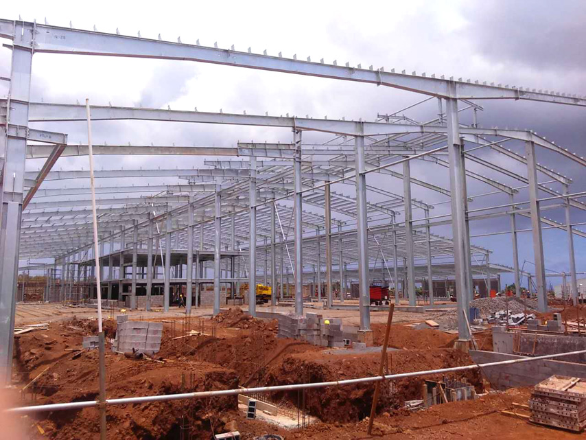 Acero estructural de porcelana