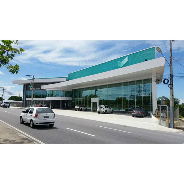 PEB Light Structural Steel Showroom Diseño de ruptura de la oficina