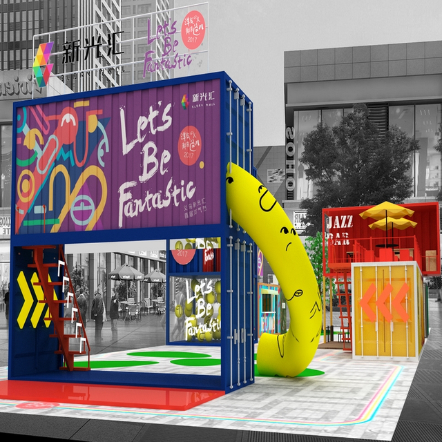 Restaurante prefabricado de diseño moular de envío