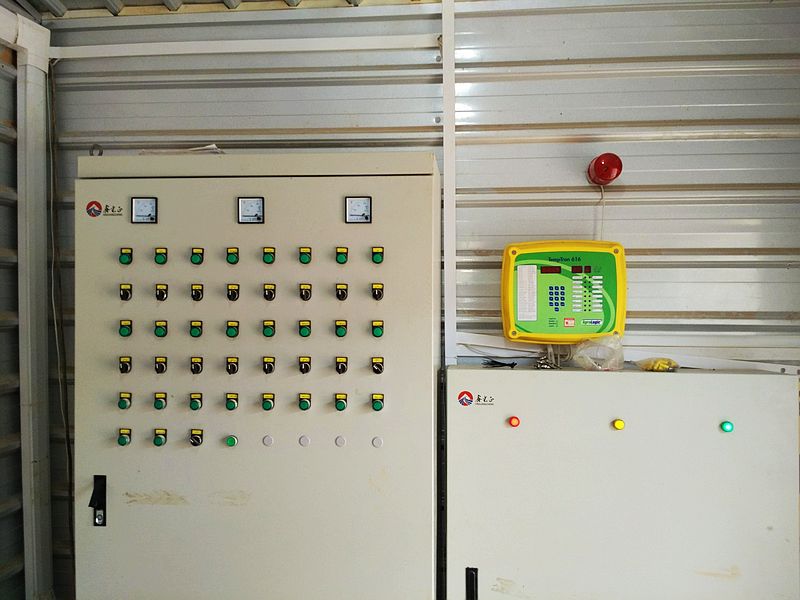 Granja de pollos galvanizado