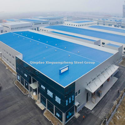 Prefabricado Gran Span Factory Metal Structure Taller Workshop Office Ofting