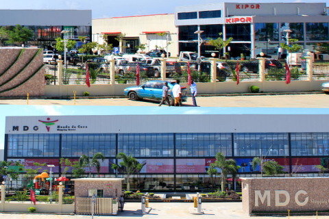 Supermercado de estructura de acero